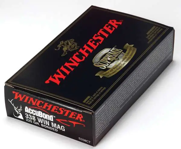 Winchester Ammo S338CT Expedition Big Game  338 Win Mag 225 gr AccuBond CT 20 Bx