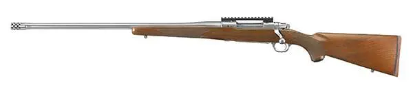 Ruger 57121 Hawkeye Hunter 300 Win Mag 3+1 24″ American Walnut Satin Stainless L Ruger 57121 Hawkeye Hunter 300 Win Mag 3+1 24″ American Walnut Satin Stainless L