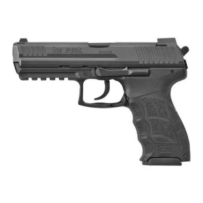 HK 81000122 P30L V3 DA/SA 9mm Luger 4.45″ 10+1 Black Black Long Steel Slide Blac
