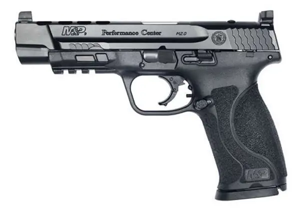 Smith & Wesson 11833 M&P Performance Center M2.0 CORE Full Size Frame 9mm Luger 17+1, 5″ Ported Stainless Steel Barrel, Black Armornite Ported/Serrated Stainless Steel Slide, Matte Black Polymer Frame w/Picatinny Rail, Black w/Interchangeable Backstrap Smith & Wesson 11833 M&P Performance Center M2.0 CORE Full Size Frame 9mm Luger 17+1, 5″ Ported Stainless Steel Barrel, Black Armornite Ported/Serrated Stainless Steel Slide, Matte Black Polymer Frame w/Picatinny Rail, Black w/Interchangeable Backstrap