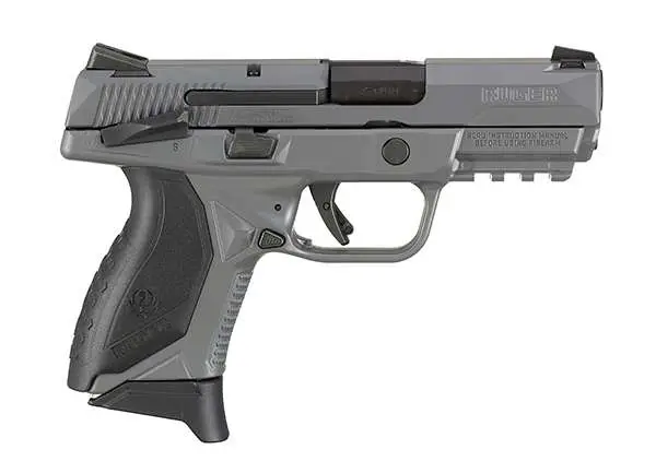 Ruger 8650 American 45 ACP 3.75″ 7+1 MS Gray Cerakote Black Wraparound Ergonomi Ruger 8650 American 45 ACP 3.75″ 7+1 MS Gray Cerakote Black Wraparound Ergonomi
