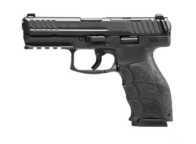 HK 81000284 VP9 9mm Luger 4.09″ 17+1 (3) Black Steel Slide Black Interchangeable Backstrap Grip Night Sights HK 81000284 VP9 9mm Luger 4.09″ 17+1 (3) Black Steel Slide Black Interchangeable Backstrap Grip Night Sights