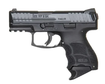 HK 700009KA5 VP9 SK 9mm Luger 3.39″ 10+1 Black Black Interchangeable Backstrap G