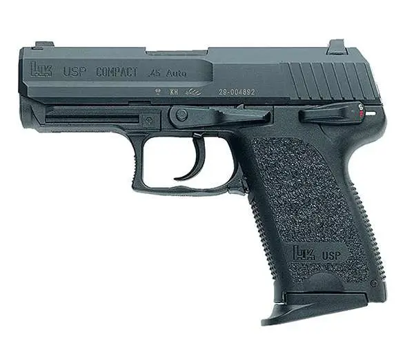 HK 709031LEA5 USP9C Compact V1 9mm Luger 3.58″ 13+1 Black Black Polymer Grip Nig HK 709031LEA5 USP9C Compact V1 9mm Luger 3.58″ 13+1 Black Black Polymer Grip Nig