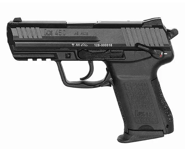 HK 81000019 HK45 Compact *MA Compliant 45 ACP 3.94″ 8+1 Black Black Interchangea HK 81000019 HK45 Compact *MA Compliant 45 ACP 3.94″ 8+1 Black Black Interchangea