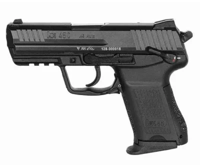 Heckler & Koch HK45C V7 LEM DAO 45ACP, 8+1 NS Black 3.94″