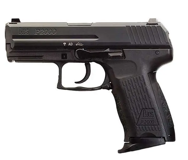 HK M704203A5 P2000 V3 40 S&W 3.66″ 12+1 Black, Black Interchangeable Backstrap G HK M704203A5 P2000 V3 40 S&W 3.66″ 12+1 Black, Black Interchangeable Backstrap G