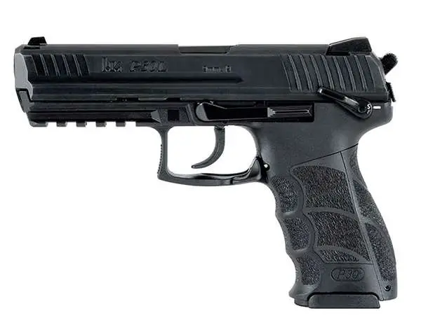 HK M734003LSA5 P30LS V3 Long Slide 40 S&W 4.45″ 13+1 Black Black Interchangeable HK M734003LSA5 P30LS V3 Long Slide 40 S&W 4.45″ 13+1 Black Black Interchangeable