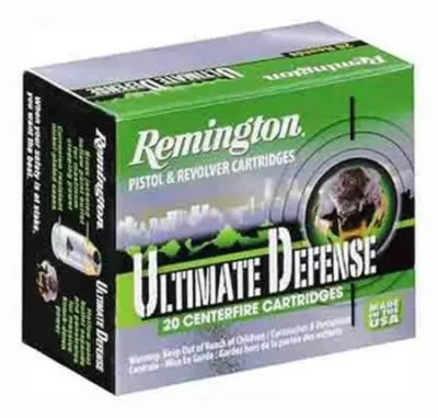 Remington Ammunition HD357MA Ultimate Defense 357 Magnum 125 GR Brass Jacket Hol