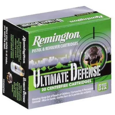 Remington Ammunition HD38SBN Ultimate Defense  38 Special +P 125 gr Brass Jacket