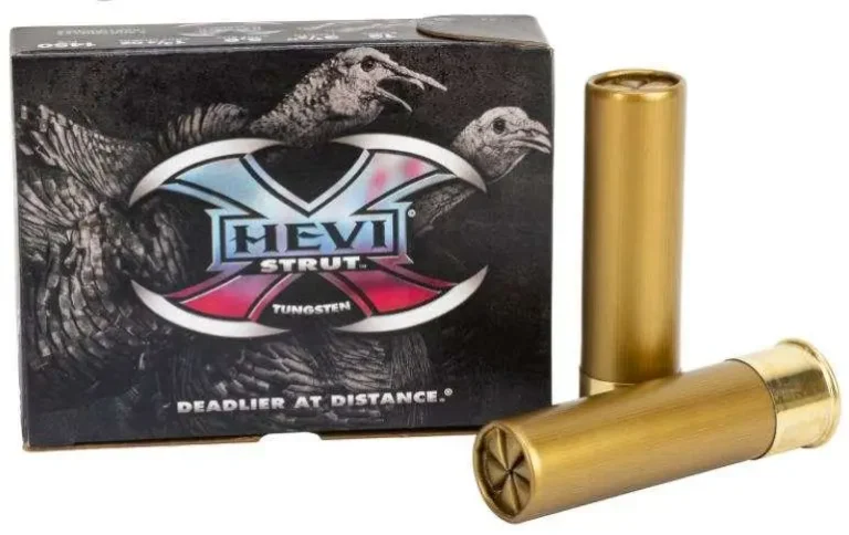 Hevishot 44356 Hevi-X Strut 12 Gauge 3.5″ 1-3/4 oz 6 Shot 5 Bx/ 10 Cs Hevishot 44356 Hevi-X Strut 12 Gauge 3.5″ 1-3/4 oz 6 Shot 5 Bx/ 10 Cs