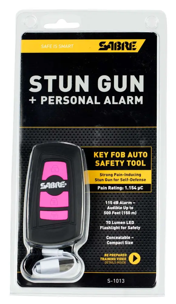 SEC S1013PK KEY FOB STUN GUN PINK SEC S1013PK KEY FOB STUN GUN PINK