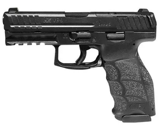 HK 81000484 VP9 Optic Ready 9mm Luger 4.09″ 17+1 (3) Black Black Steel Black Interchangeable Backstrap Grip Night Sights HK 81000484 VP9 Optic Ready 9mm Luger 4.09″ 17+1 (3) Black Black Steel Black Interchangeable Backstrap Grip Night Sights