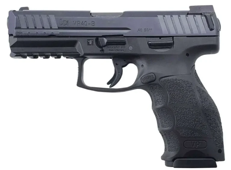 HK 81000272 VP40 40 S&W 4.09″ 10+1 Black Interchangeable Backstrap Grip HK 81000272 VP40 40 S&W 4.09″ 10+1 Black Interchangeable Backstrap Grip