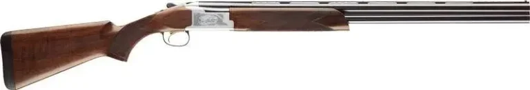 Browning 0182096004 Citori 725 Feather 20 Gauge 28″ 3″ 2rd, Blued Barrels, Silver Nitride Finished High Relief Engraved Receiver, Gloss Black Walnut Stock