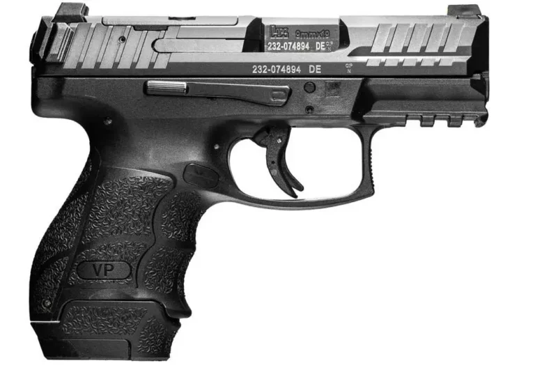 HK 81000811 VP9SK Sub-Compact 9mm Luger 12+1/15+1 3.39″ Black Polygonal Rifled Barrel, Black Optic Ready/Serrated Slide & Polymer Frame w/Picatinny Rail, Night Sights, Black Finger Grooved Polymer Grips Ambidextrous HK 81000811 VP9SK Sub-Compact 9mm Luger 12+1/15+1 3.39″ Black Polygonal Rifled Barrel, Black Optic Ready/Serrated Slide & Polymer Frame w/Picatinny Rail, Night Sights, Black Finger Grooved Polymer Grips Ambidextrous
