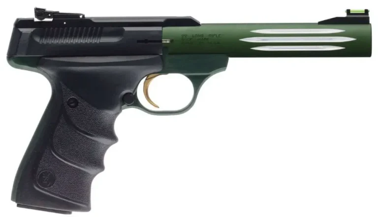 Browning 051459490 Buck Mark Lite *CA Compliant 22 LR 5.50″ 10+1 Green Black Alu Browning 051459490 Buck Mark Lite *CA Compliant 22 LR 5.50″ 10+1 Green Black Alu