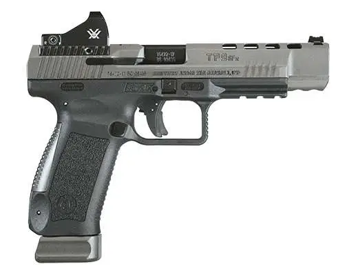 Century HG3774GVN TP9SFx Canik 9mm Luger 5.20″ 20+1 Black Black Polymer Grip wit