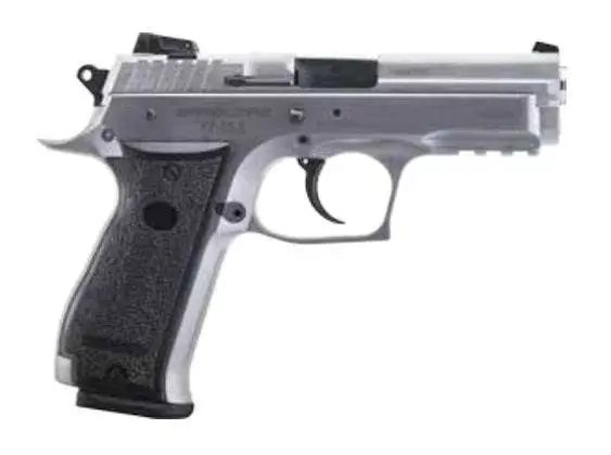 Sar USA K245CST K2 Compact 45 ACP 4.70″ 14+1 Stainless Steel Black Polymer Grip Sar USA K245CST K2 Compact 45 ACP 4.70″ 14+1 Stainless Steel Black Polymer Grip
