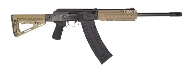 Kalashnikov USA KS12TFDE KS-12T 12 Gauge 3″ 18.25″ 10+1 Black, Flat Dark Earth Kalashnikov USA KS12TFDE KS-12T 12 Gauge 3″ 18.25″ 10+1 Black, Flat Dark Earth