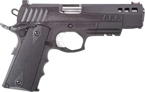 ATI ATIGFXH9 FX9 Hybrid 9mm Luger 5″ 10+1 Black Nitride Steel Black Polymer Grip ATI ATIGFXH9 FX9 Hybrid 9mm Luger 5″ 10+1 Black Nitride Steel Black Polymer Grip