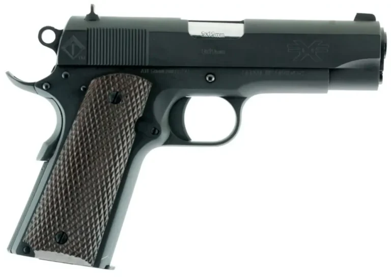 ATI ATIGFX9GI FX9 1911GI 9mm Luger 4.25″ 9+1 Black Mahogany Grip ATI ATIGFX9GI FX9 1911GI 9mm Luger 4.25″ 9+1 Black Mahogany Grip