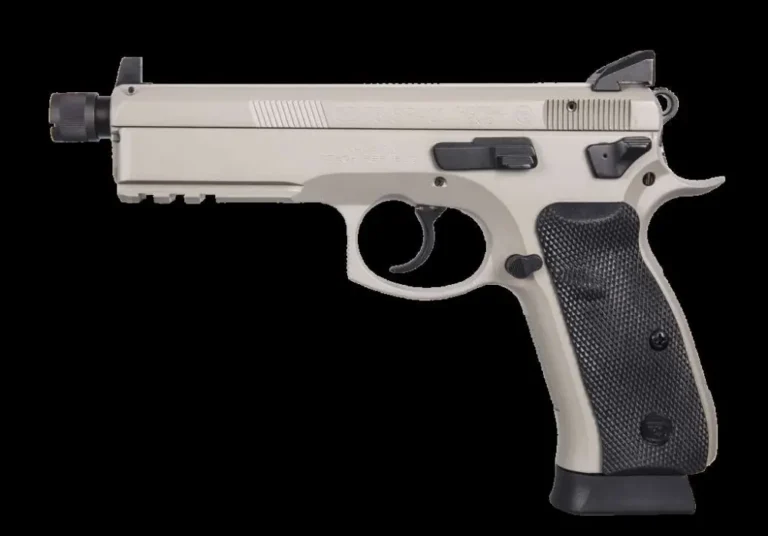 CZ 91253 SP-01 Tactical 9mm Luger 5.20″ 18+1 Gray Black Rubber Grip