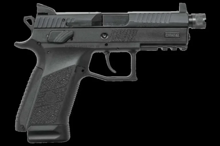 CZ 91289 P-07 Suppressor Ready 9mm Luger 4.30″ 17+1 Black Nitride Black Intercha