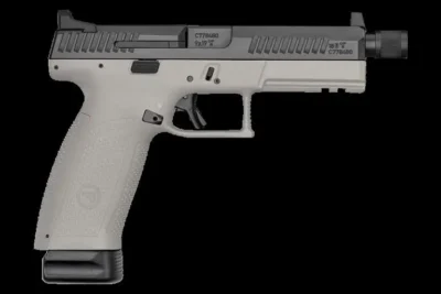 CZ 91544 P-10 Full Size 9mm Luger 4.50″ 21+1 Black Nitride Slide Gray Polymer Gr