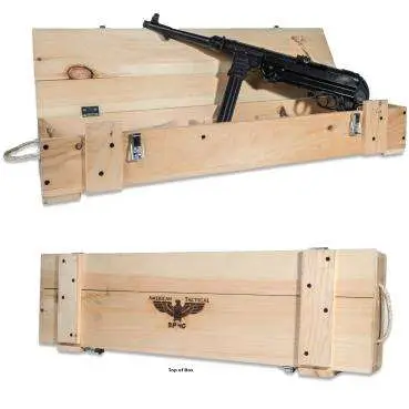 GSG GSGGERGMP409 MP40  with Box 9mm Luger 10.80″ 30+1 Black Black Polymer Grip