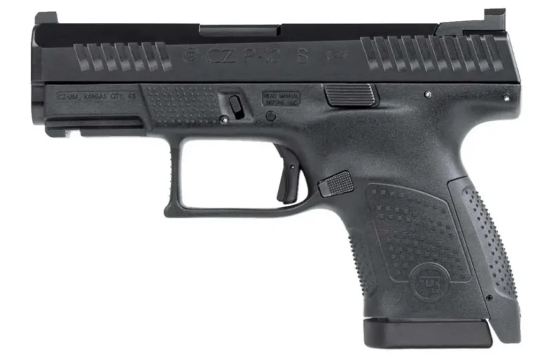 CZ 95160 P-10 USA Sub Compact 9mm Luger 3.50″ 12+1 Black Black Interchangeable B