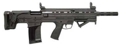 GARAYSAR FEAR105 Fear 105 Black 12 Gauge 19.70″ 3″ 5+1 Fixed Bullpup Stock