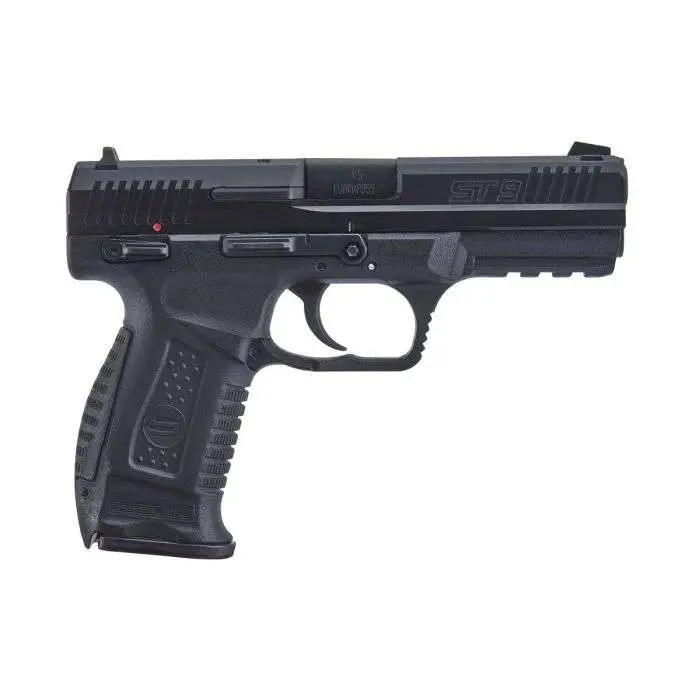 Sar USA ST45ST ST45  45 ACP 4.50″ 12+1 Black Stainless Steel Black Interchangeab