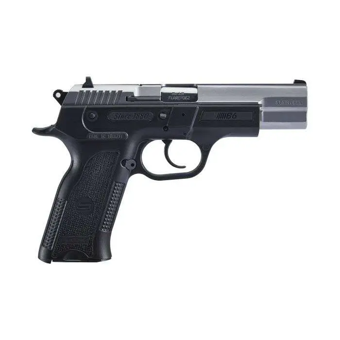 Sar USA B69ST10 B6 9mm Luger 4.50″ 10+1 Black Stainless Steel Black Polymer Gri Sar USA B69ST10 B6 9mm Luger 4.50″ 10+1 Black Stainless Steel Black Polymer Gri
