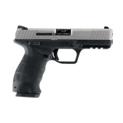 Sar USA SAR9ST10 SAR9  9mm Luger 4.40″ 10+1 Black Stainless Steel Black Intercha