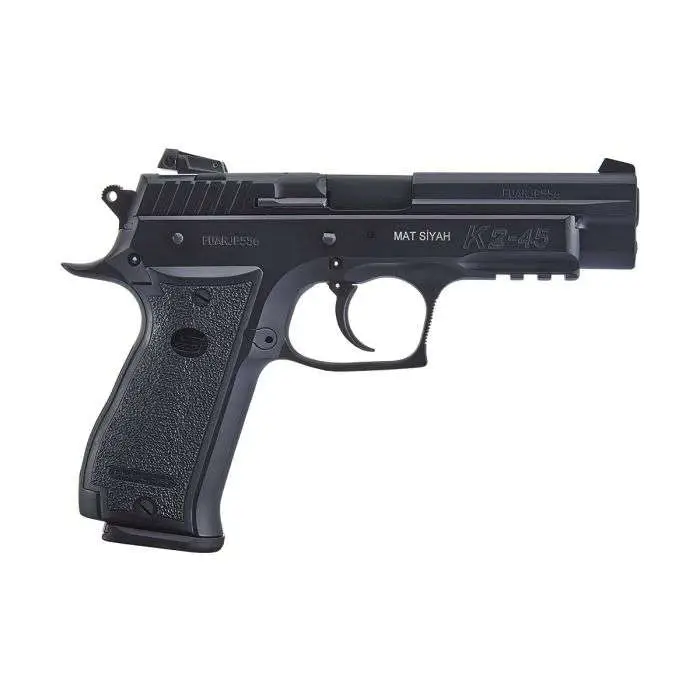 Sar USA K245BL10 K2 45 ACP 4.70″ 10+1 Black Black Steel Black Polymer Grip Sar USA K245BL10 K2 45 ACP 4.70″ 10+1 Black Black Steel Black Polymer Grip