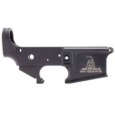 Anderson D2K067A000OP Receiver Multi-Caliber Black Anodized Finish 7075-T6 Aluminum Material with Mil-Spec Dimensions for AR-15