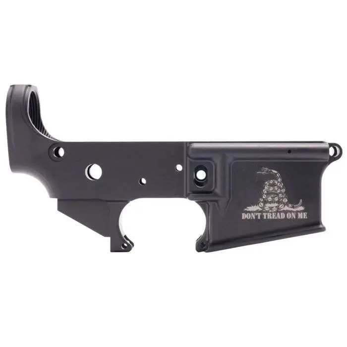 Anderson D2K067A000OP Receiver Multi-Caliber Black Anodized Finish 7075-T6 Aluminum Material with Mil-Spec Dimensions for AR-15