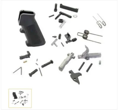 Anderson Manufacturing AM556LWPARTS AR-15 Lower Parts Kit 5.56