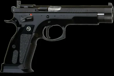 CZ 91174 CZ 75 TS Czechmate 9mm Luger 5.23″ 20+1 & 26+1 Black Aluminum