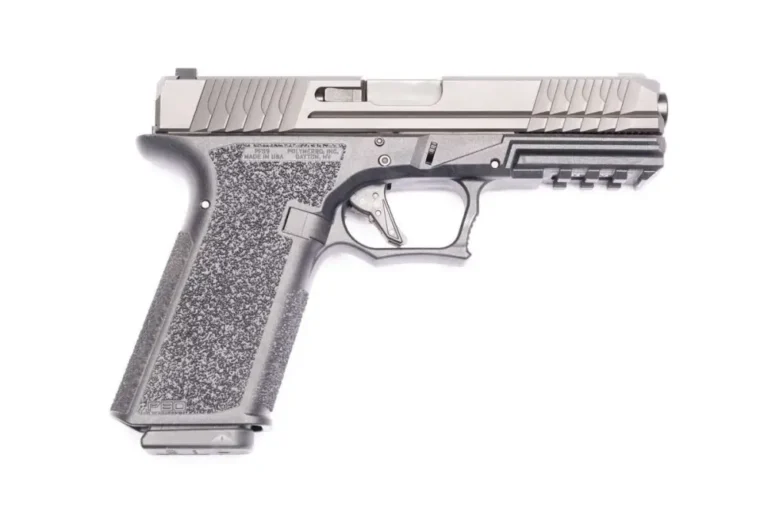Polymer80 PFS9CMPBLK PFS9 Full Size 9mm Luger 4.49″ 17+1 Black Aggressive Textur