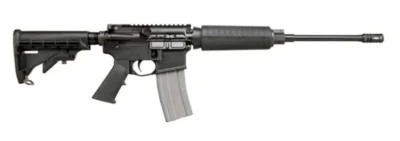 DEL-TON INC ORFTLW160 Echo 316L 5.56 NATO 16″ 10+1 Black Hard Coat Anodized 6 Po