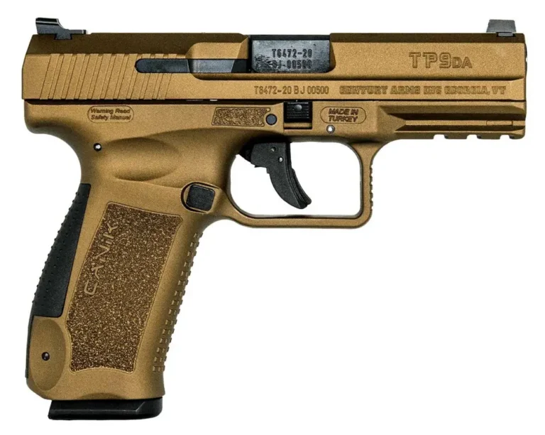 Century HG4873BN TP9DA  9mm Luger 4.07″ 18+1 Burnt Bronze Cerakote Burnt Bronze
