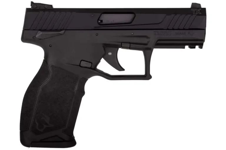 Taurus 1TX22141 TX22  22 LR 4.10″ 16+1 MS Black Anodized Aluminum Slide Ergonomi