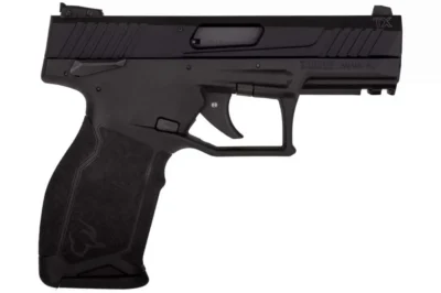 Taurus 1TX2214110 TX22  22 LR 4.10″ 10+1 MS Black Anodized Aluminum Slide Ergono
