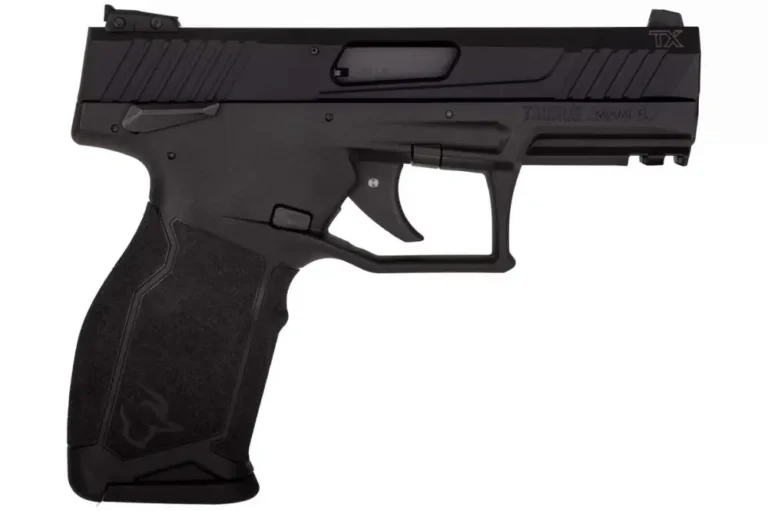 Taurus 1TX2214110 TX22  22 LR 4.10″ 10+1 MS Black Anodized Aluminum Slide Ergono