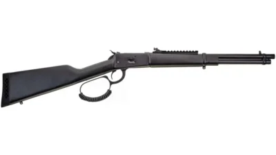 Rossi 923571613TB R92  357 Mag 8+1 16.50″ Black Synthetic Stock Triple Black Cer