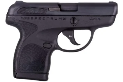 Taurus 1007031101 Spectrum  380 ACP 2.80″ 6+1 Black Black Polymer