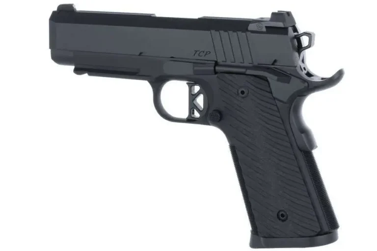 Dan Wesson 01846 TCP  45 ACP 4″ 8+1 Black Aluminum Black G10 Grip