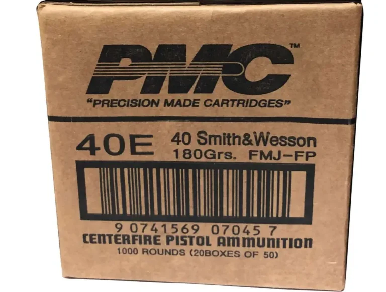 BRONZE 40 S&W 180 GR FMJ FP 1000 RD Case